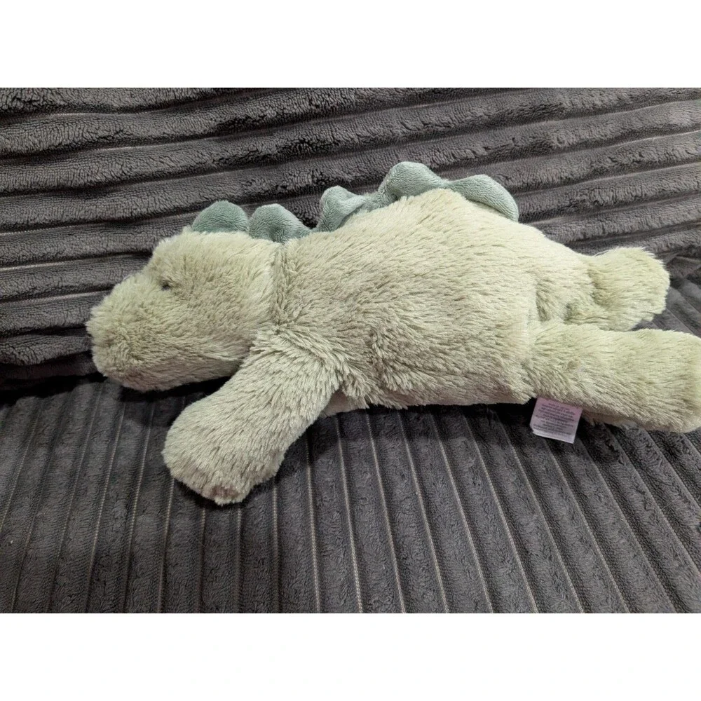 2024 Carters 68477 Green Dinosaur Dino Baby 12” Plush Floppy Stuffed Lovey Soft